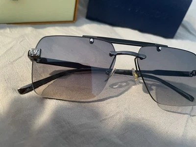 Gafas de sol Louis Vuitton unisex LV monograma templos con estuche Foto 1 de 4