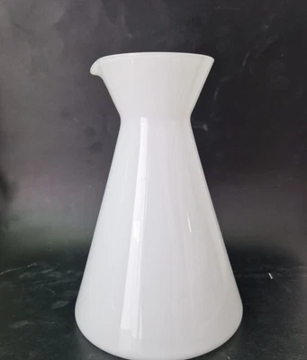 Ikea Leende Anne Nilsson weiß Glas Karaffe Kanne Krug neu unbenutzt - Bild 1 von 4