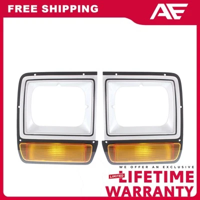 Headlight Doors Set For 1986-1990 Dodge D150 W150 D250 D100 Ramcharger W100 - Image 1 of 4
