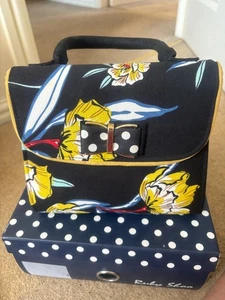 Ruby Shoo Muscat Handbag in Dark Mustard Floral EXCELLENT CONDITION Matches June - Picture 1 of 14