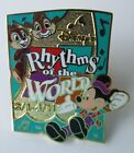 Disney Pin Rhythms Of The World Mickey Chip Dale 2004 Le Green