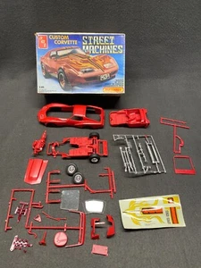 AMT Custom Corvette Street Machines PK-4184 Started 1/25 Model Kit Vette Chevy - Picture 1 of 23