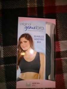 NEW ORIGINAL GENIE BRA SIZE MD LOT OF 5 grey bras SEAMLESS WIREFREE BRAS new - Picture 1 of 2