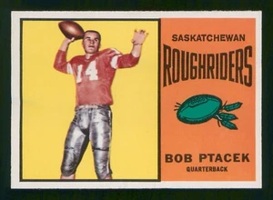 Bob Ptacek 1964 Topps CFL 64 Nº 59 Como Nuevo+ 75630 - Imagen 1 de 2