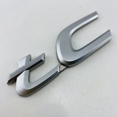 05 06 07 08 09 10 Scion TC Emblem Letters Logo Badge Trunk Rear Silver OEM E91 - Image 1 of 4