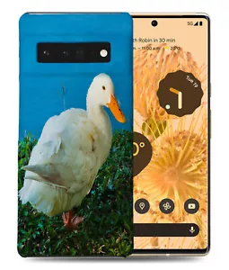 CASE COVER FOR GOOGLE PIXEL|CUTE WHITE GOOSE BIRD #2 - Picture 1 of 11