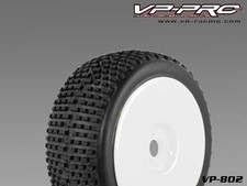 VP Pro - Coppia Gomme Cutoff incollate su Cerchio Bianco (Ultra Soft)