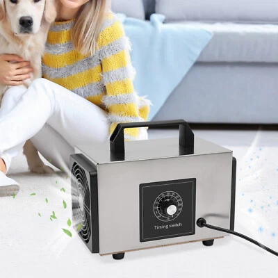 Generador de ozono máquina eliminadora de olores ionizador 10 g/h purificador de aire hogar Foto 1 de 4