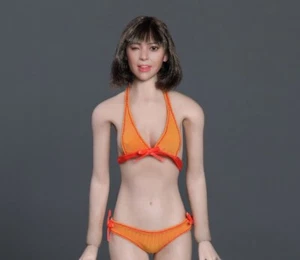 1/6 Female Wink Expression Short Hair Head Sculpt For 12" PHICEN KUMIK Figure - Picture 1 of 4