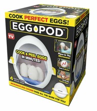 Egg Pod - Microwave Egg Cooker that Perfectly Cooks Eggs and Detaches the Shell!