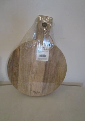 Martha Stewart Wooden Cutting Board Wood 1.5” Thick  10” Round - Image 1 of 3