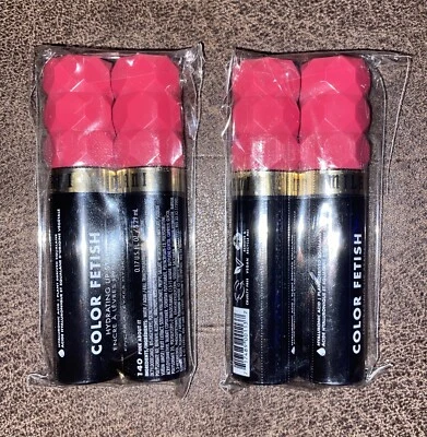 Lot of 4 Milani #Pink About It Color Fetish Hydrating Lip Stain 0.17fl.oz New - Image 1 of 4