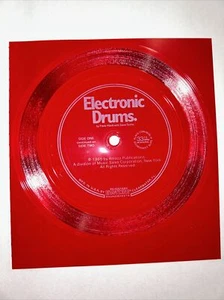 Electronic Drums Drum Machine Sounds Flexi Record - Picture 1 of 2