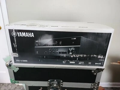 Yamaha RXV385BL 5.1 Channel Dolby TrueHD AV Receiver - Black - Image 1 of 4