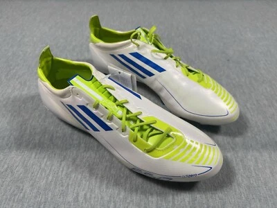 New Adidas adizero F50 TRX FG G40342 Cleats Mens 12 White Football Soccer - Image 1 of 4