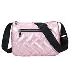 Quilted Padded Bags Shoulder Bag Space Pad Cotton Crossbody Bag Shopper Tote