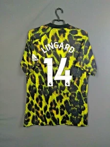 Lingard Manchester United Jersey EA Sport L Shirt Adidas Football EA2117 ig93 - Picture 1 of 12