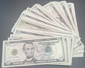 $5 Star Notes - Picture 1 of 1