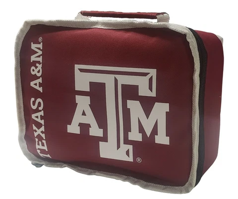 NEW Officially Licensed NCAA "Sacked" Lunch Kit Lunchbox Bag (Texas A&M Aggies) Cover