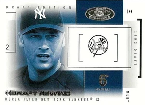 2004 Fleer Hot Prospects Draft Edition Draft Rewind #2DW Derek Jeter YANKEES - Picture 1 of 2