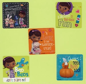 10 Doc McStuffins Halloween - Large Stickers - Party Favors - Rewards - Picture 1 of 1
