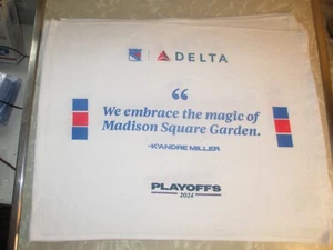 NY Rangers Playoffs Rally Towel 5/13/2024 Fan Giveaway Rd 2 Game 5 vs Carolina - Picture 1 of 2