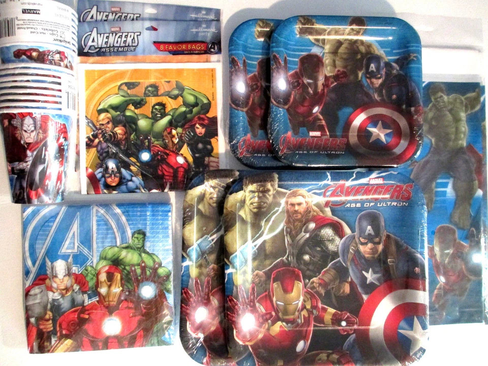 AVENGERS: Age of Ultron/Assembe Mix Fiesta de Cumpleaños SUPER Kit con Bolsas de Golosinas Foto 1 de 1