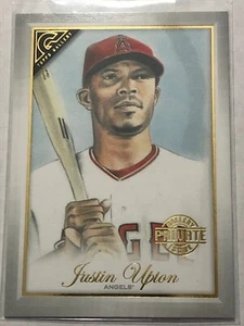 2019 Topps Gallery Justin Upton #17 PRIVATE GALLERY ISSUE numbered 20/250 - Picture 1 of 4