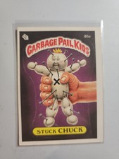 1986 Garbage Pail Kids GPK - Series 3 - #85a Stuck Chuck