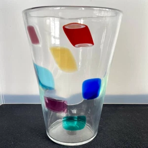 Gianni Versace Signed Murano Glass Venini Hand Blown 1990's Vintage Rare - Picture 1 of 9