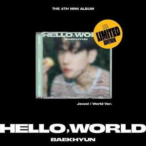 BAEKHYUN EXO Hello, World 4th Mini Album World Ver. SIGNED CD - IN HAND - Picture 1 of 2