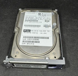 Sun 390-0175 73.4GB 3.5" 10K RPM LVD Ultra-320 SCSI HDD w/Bkt, TESTED! 540-6289 - Afbeelding 1 van 20