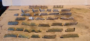 Hornby Skaledale Spurweite OO Steinmauern & andere Restposten Ersatzteile Reparatur kostenloser Versand - Bild 1 von 8