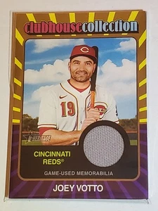 2024 Heritage High Number Joey Votto Gold /99 Clubhouse Coll. Hand #D Reds - Picture 1 of 2