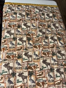 Homemade Quilts Baby Boy 52x41 - Picture 1 of 8