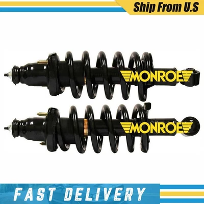 For 2002-2006 Honda CR-V Monroe Quick-Strut Set of 2 Rear Struts + Coil Spring Foto 1 de 3