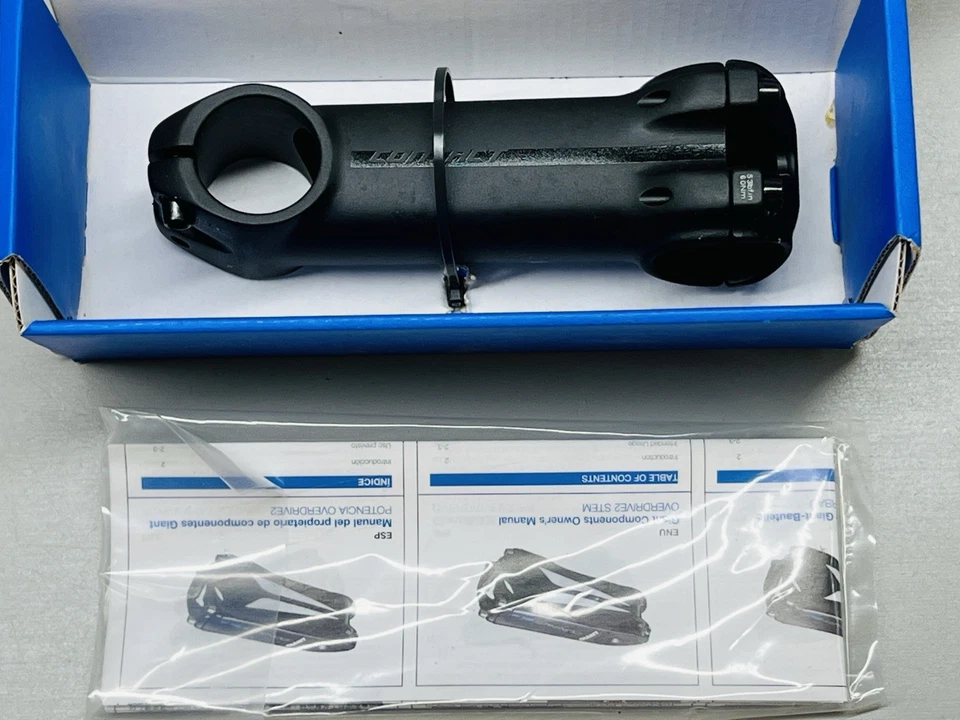 GIANT Contact Bike Stem Black 28.6 X 110 8D - Image 1 of 4