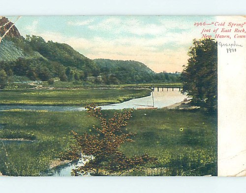 Pre-1907 COLD SPRING AT EAST ROCK New Haven Connecticut CT i1719 | eBay
