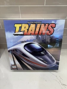 TRAINS Board Game by Hisashi Hayashi 2013 AEG SEALED - Picture 1 of 4