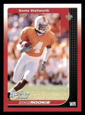2002 Score #287 Donte Stallworth RC - Image 1 of 2