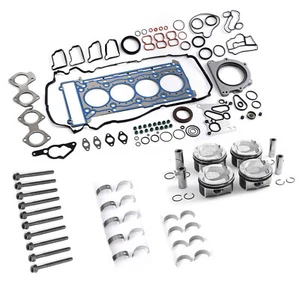 M271 Engine Rebuild Kit - Pistons Rings 2710305017 Head Bolts For Mercedes-Benz - Picture 1 of 10