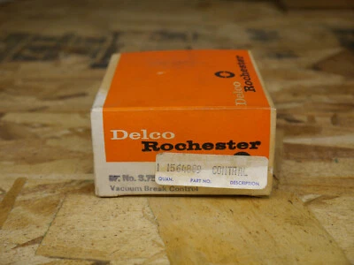 NOS OEM GM CARB CONJUNTO DE CONTROL DE ROTURA POR VACÍO. GM# 7025091 STUDEBAKER# 156489 Foto 1 de 4