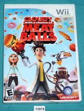 Wii CLOUDY WITH A CHANCE OF MEATBALLS WITH BOOKLET TESTED & WORKS
