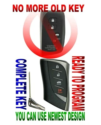 НОВЫЙ СМАРТ-КЛЮЧ ДЛЯ СТАРОГО LEXUS 2011-17 LS460 LS600h ДИСТАНЦИОННЫЙ БРЕЛОК БЕЗ КЛЮЧА 5290 - Изображение 1 из 4