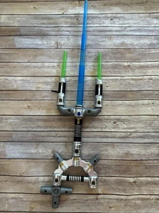 Star Wars Bladebuilders JEDI MASTER LIGHTSABER kit Electronic 100+ combinations - Picture 1 of 7