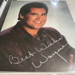 WAYNE NEWTON Signed 8x10 B/W Photograph AUTOGRAPH - Picture 1 of 1