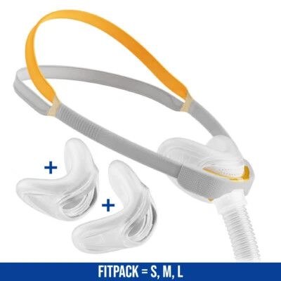 Fisher & Paykel Solo Nasal CPAP Maske inkl. Maskenkissen (Größe: S,M,L)
