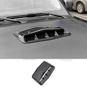 Bright Black Hood Vent Air Outlet Cover Fit For Jetour Traveler 2023 2024 - Picture 1 of 5