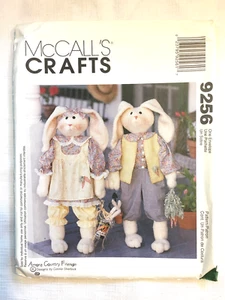 McCall's Crafts Pattern 9256 BUNNY GREETERS Among Country Friends Sherlock CUT - Picture 1 of 8