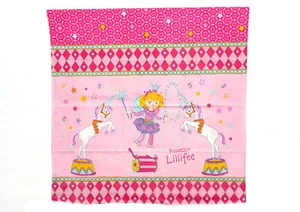 Prinzessin Lillifee Bettwäsche 1x Kopfkissenbezug 80x80 Rosa 100% Baumwolle - Bild 1 von 4
